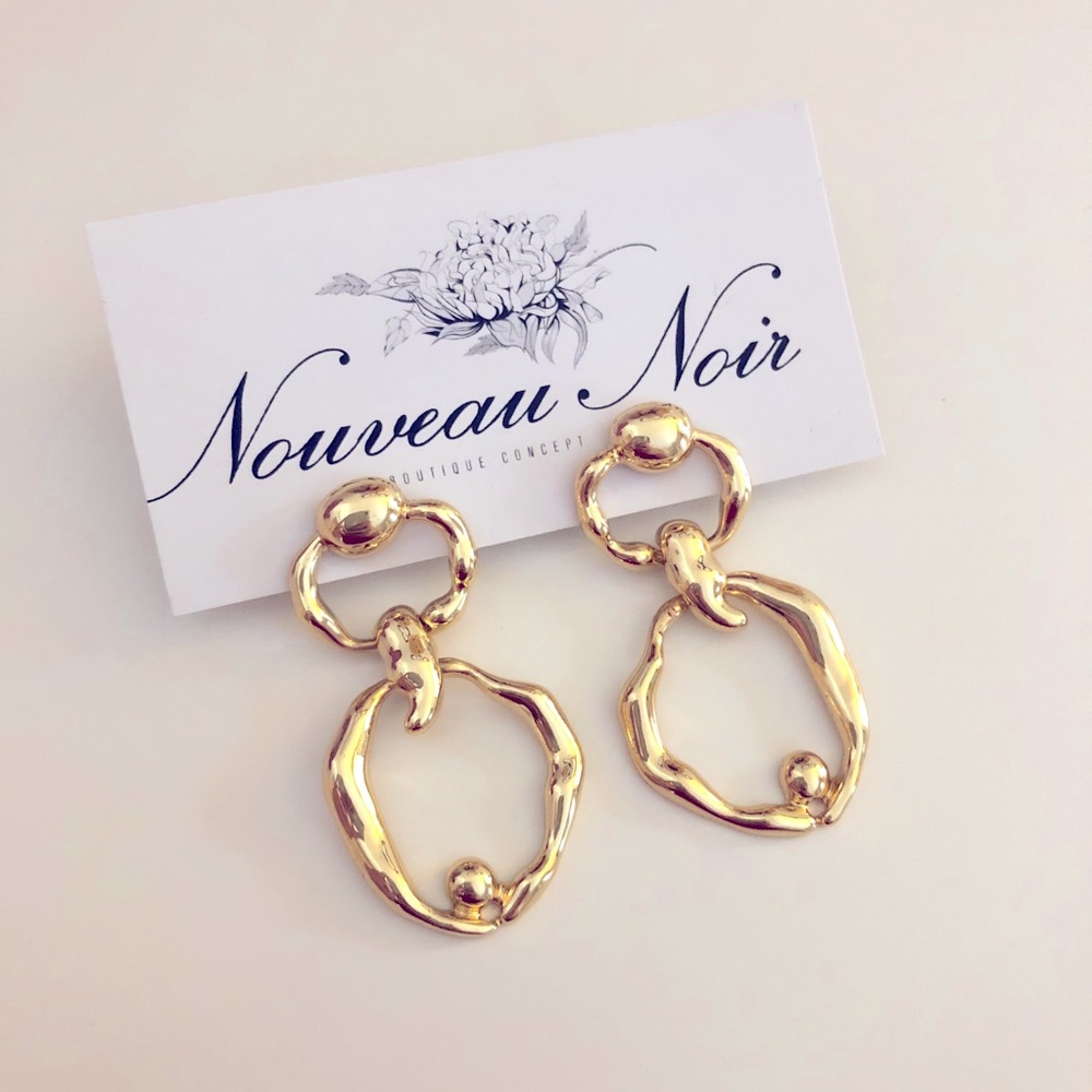 Mel Soldera x Nouveau Noir Earrings